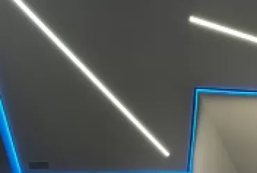 Работа - Потолок Descor premium с RGB лентой Dumlight